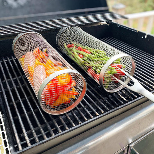 Cylindrical Grill Basket